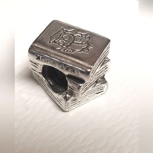 Authentic PANDORA Study Books with Owl Charm 790536